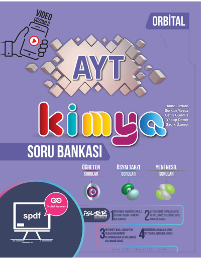 AYT Kimya Orbital Soru Bankası Orbital Yayınları Zeta Fotokopi