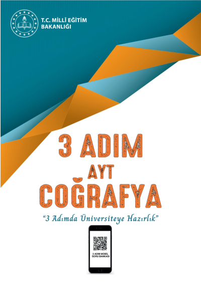 3 Adım AYT Coğrafya Soru Bankası Zeta Fotokopi