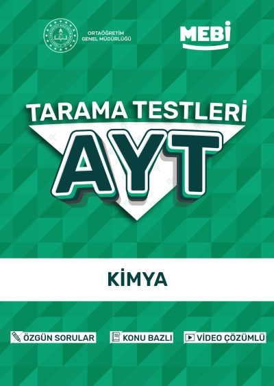 AYT Tarama Testleri Kimya MEBİ OGM Zeta Fotokopi
