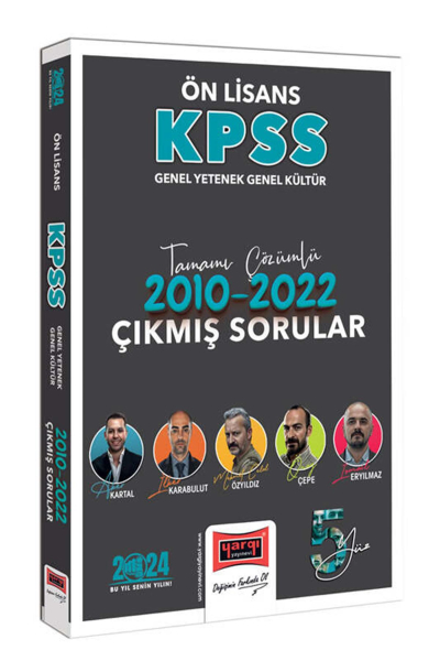 Önlisans Tamamı Çözümlü 2010-2022 Çıkmış Sorular Zeta Fotokopi
