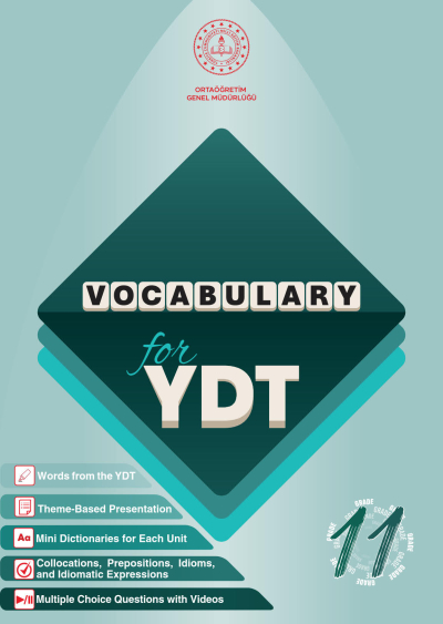 Vocabulary For YDT Zeta Fotokopi
