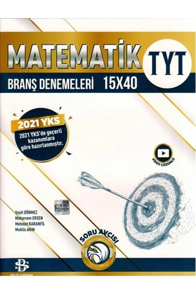 TYT Matematik 15 x 40 Branş Denemeleri Zeta Fotokopi