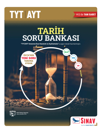 TYT AYT Tarih Soru Bankası Sınav Yayınları