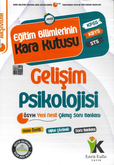 GELİŞİM PSİKOLOJİSİ KONU ÖZETLİ DİJİTAL ÇÖZ. SORU BANKASI Zeta Fotokopi