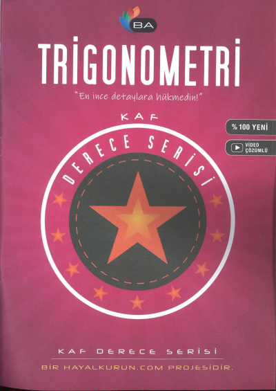 TRİGONOMETRİ DERECE SERİSİ Zeta Fotokopi