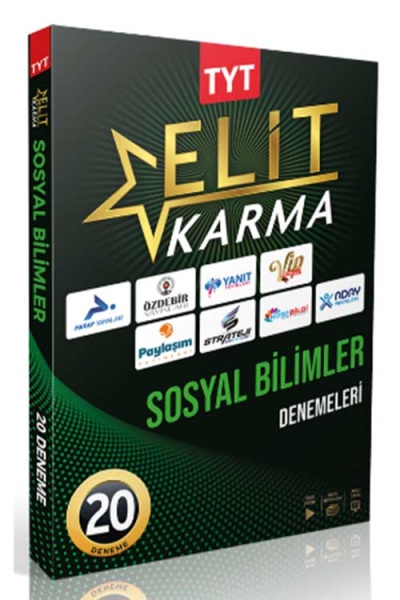 TYT Sosyal Bilimler Elit Karma 20 Deneme Video Çözümlü Zeta Fotokopi