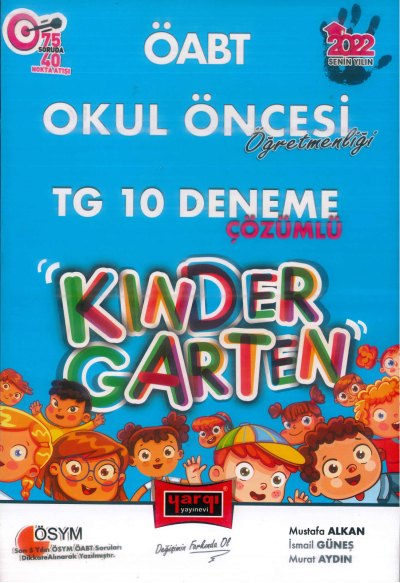 TG 10 DENEME ÇÖZÜMLÜ KINDER GARTEN Zeta Fotokopi