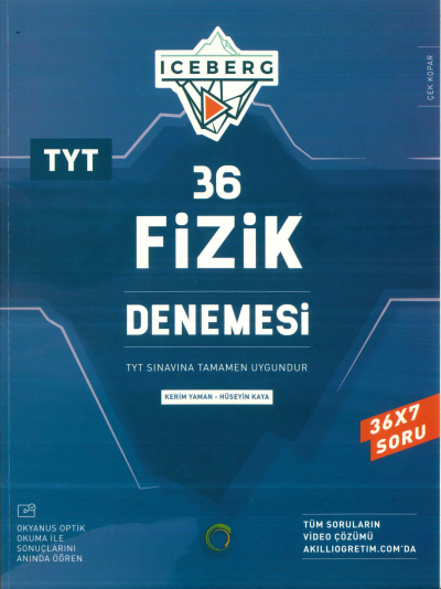 TYT Fizik Iceberg 36 Deneme Okyanus Yayınları Zeta Fotokopi