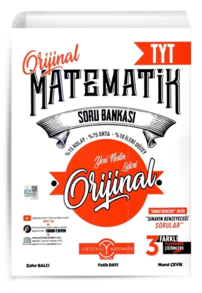 ORİJİNAL MATEMATİK TYT SORU BANKASI Zeta Fotokopi