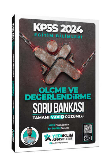 2024 Eğitim Bilimleri Atölye Serisi Ölçme Ve Değerlendirme Tamamı Video Çözümlü Soru Bankası Zeta Fotokopi