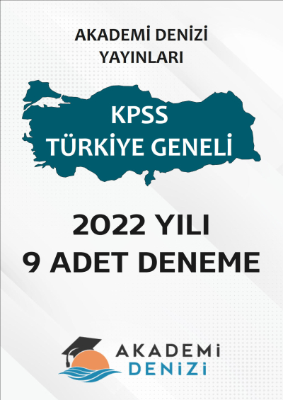 AKADEMİ DENİZİ 9 ADET DENEME Zeta Fotokopi