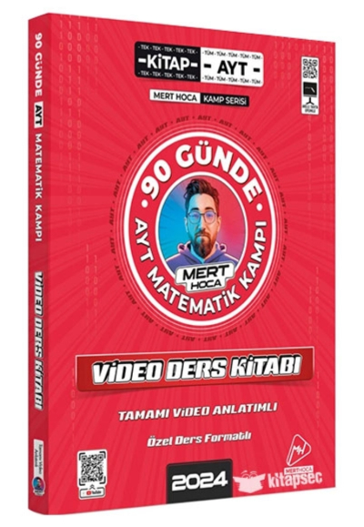 2024 90 Günde AYT Matematik Kampı Video Ders Kitabı Mert Hoca
