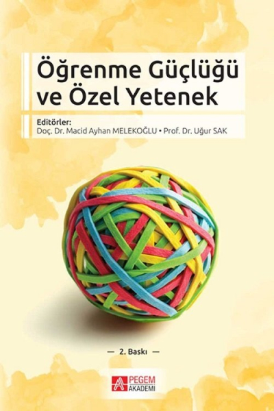 Öğrenme Güçlüğü ve Özel Yetenek Pegem Yayınları Zeta Fotokopi