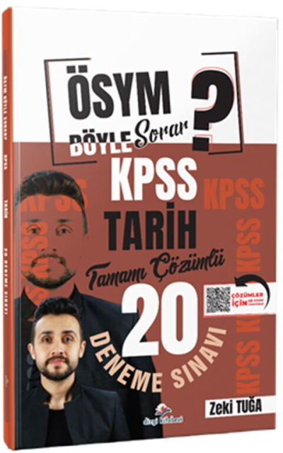 ÖSYM Böyle Sorar 2026 KPSS Tarih Tamamı PDF Çözümlü 20 Deneme Sınavı Dizgi Kitap Zeta Fotokopi