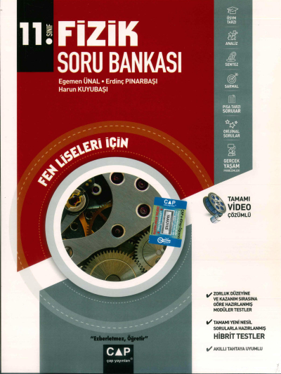11. Sınıf Fen Lisesi Fizik Soru Bankası Çap Yayınları Zeta Fotokopi
