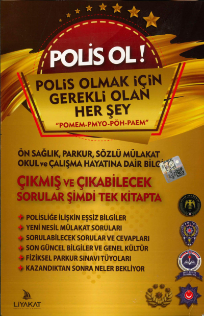 Polis OL (Polis Olmak İçin Gerekli Olan Her Şey) POMEM PMYO PÖH PAEM Zeta Fotokopi