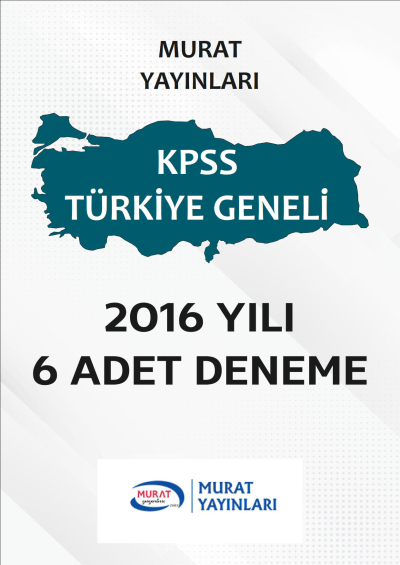 MURAT YAYINLARI 6 ADET DENEME Zeta Fotokopi