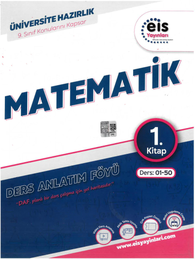 EİS Daf Matematik 1. Kitap Ders:01-50 9. Sınıf Konularını Kapsar Zeta Fotokopi