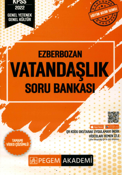 EZBERBOZAN VATANDAŞLIK ÇÖZÜMLÜ SORU BANKASI