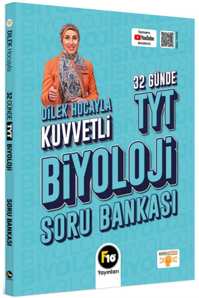 Dilek Hocayla 32 Günde TYT Biyoloji Soru Bankası Zeta Fotokopi