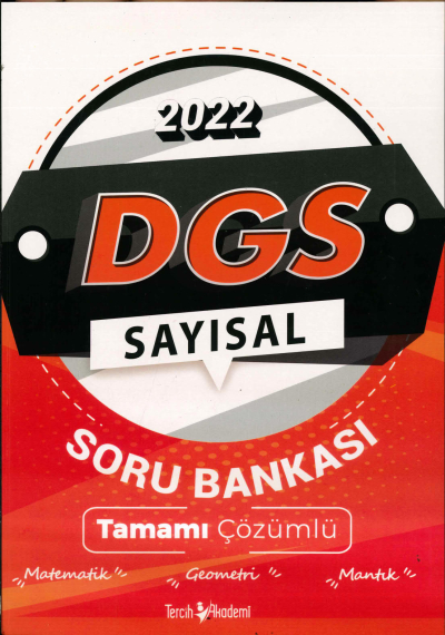 DGS SAYISAL TAMAMI ÇÖZÜMLÜ SORU BANKASI