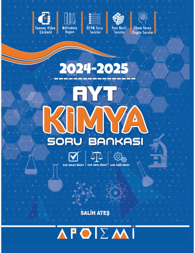 AYT Kimya Soru Bankası Apotemi Yayınları