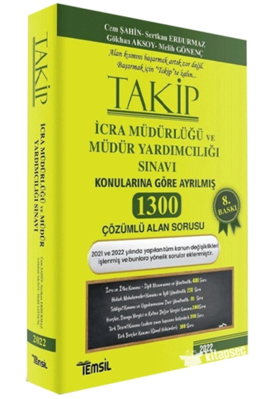 İCRA MÜDÜRLÜĞÜ VE MÜDÜR YARDIMCILIĞI SINAVI KONULARINA GÖRE AYRILMIŞ 1300 ÇÖZÜMLÜ ALAN SORUSU Zeta Fotokopi