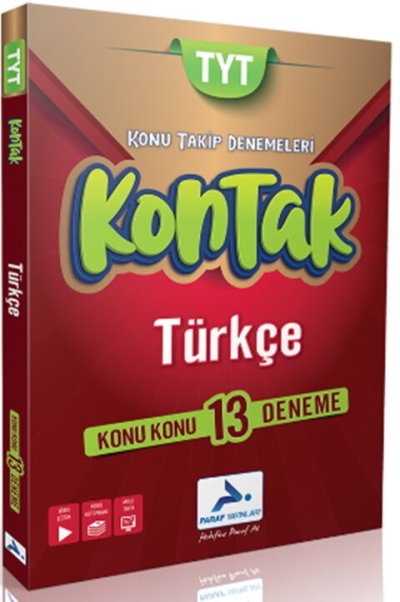 TYT Türkçe Kontak Konu Takip Denemeleri Paraf Akademi Zeta Fotokopi
