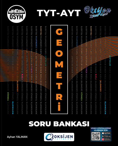 TYT-AYT Geometri Soru Bankası Oksijen Yayınları Zeta Fotokopi