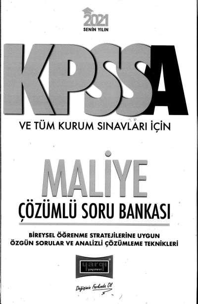 MALİYE ÇÖZÜMLÜ SORU BANKASI 2022 Zeta Fotokopi