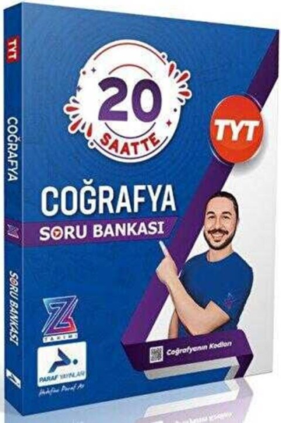 Coğrafyanın Kodları Paraf Z Takımı TYT Coğrafya Soru Bankası Prf Paraf Yayınları Zeta Fotokopi