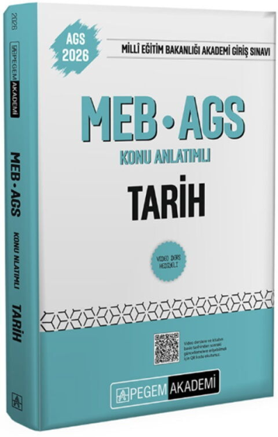 2026 MEB AGS Tarih Konu Anlatımlı Pegem Yayınları Zeta Fotokopi