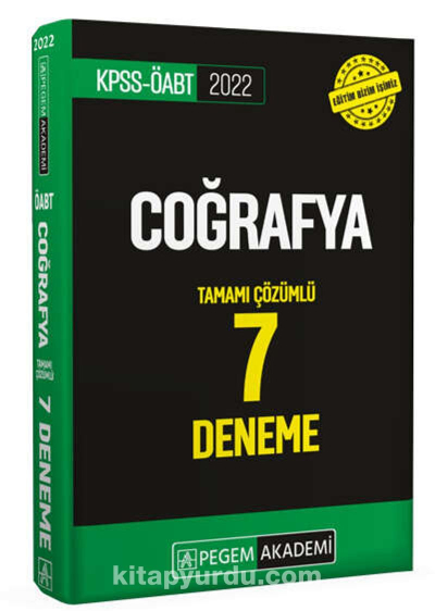 COĞRAFYA TAMAMI ÇÖZÜMLÜ 7 DENEME Zeta Fotokopi