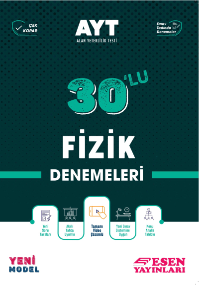 AYT 30'lu Fizik Denemeleri Zeta Fotokopi