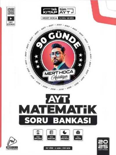 90 GÜNDE AYT MATEMATİK SORU BANKASI 2025 MODEL MERT GÜVEN HOCA Zeta Fotokopi