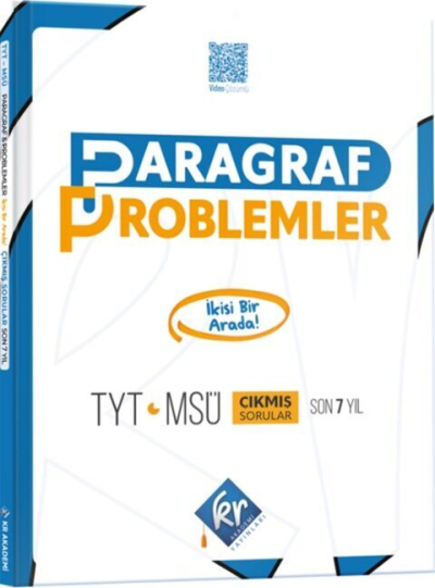 TYT-MSÜ Paragraf Problemler Son 7 Yıl Çıkmış Sorular KR Akademi Yayınları Zeta Fotokopi