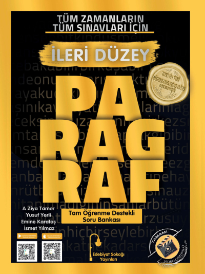 Paragraf İleri Düzey Soru Bankası Edebiyat Sokağı Zeta Fotokopi