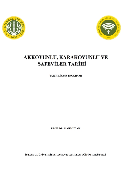 Akkoyunlu Karakoyunlu ve Safeviler Tarihi Zeta Fotokopi