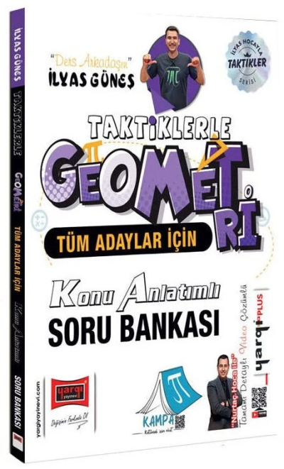 Tüm Adaylar İçin Taktiklerle Geometri Konu Anlatımlı Soru Bankası Yargı Yayınları İlyas Güneş Zeta Fotokopi