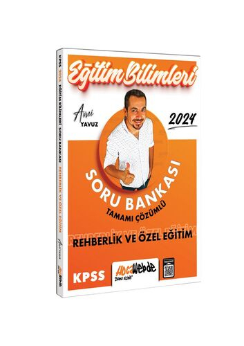 2024 KPSS Eğitim Bilimleri Rehberlik ve Özel Eğitim Tamamı Çözümlü Soru Bankası
