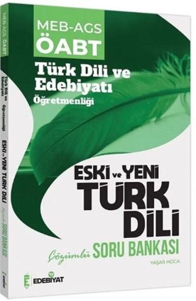 ÖABT Türk Dili Edebiyatı Eski ve Yeni Türk Dili Soru Bankası Edebiyat TV Yayınları Zeta Fotokopi