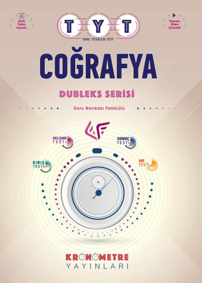 Tyt Coğrafya Dubleks Serisi Soru Bankası Fasikülü Zeta Fotokopi