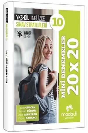 YKS DİL İngilizce Sınav Stratejileri 10 Mini Denemeler 20x20 Modadil Yayınları Zeta Fotokopi