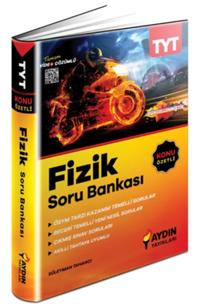 TYT Fizik Konu Özetli Soru Bankası Aydın Yayınları