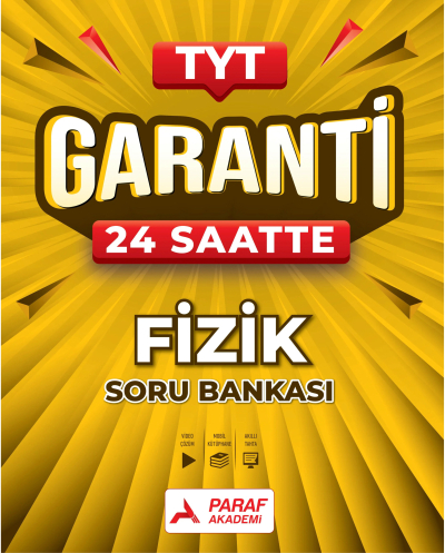 TYT Garanti 24 Saatte Fizik Soru Bankası Paraf Akademi