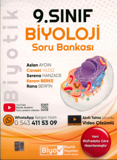 9. Sınıf Biyoloji Soru Bankası Biyotik Yayınları Zeta Fotokopi
