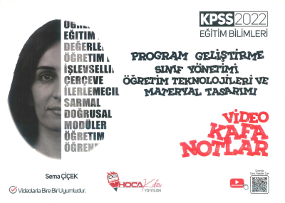 PROGAM SINIF MATERYAL VİDEO KAFA NOTLAR Zeta Fotokopi