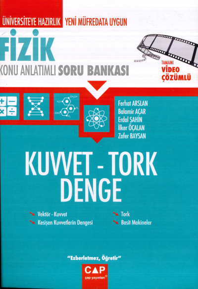 TYT-AYT FİZİK KUVVET TORK DENGE KONU ANLATIMLI SORU BANKASI Zeta Fotokopi