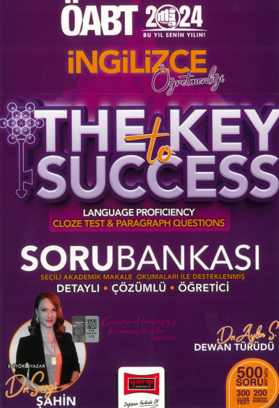 ÖABT İNGİLİZCE THE KEY TO SUCCESS SORU BANKASI ÇÖZÜMLÜ Zeta Fotokopi