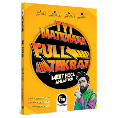 TYT Matematik Full Tekrar Video Ders Kitabı MERT HOCA Zeta Fotokopi